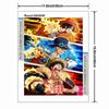 Pintura Diamante 5D DIY Anime One Piece Luffy Padrão de Arte Kit Impresso Quebra-cabeça Mosaico em Tela Ponto Cruz Bordado Decoração de Casa Presente para Criança