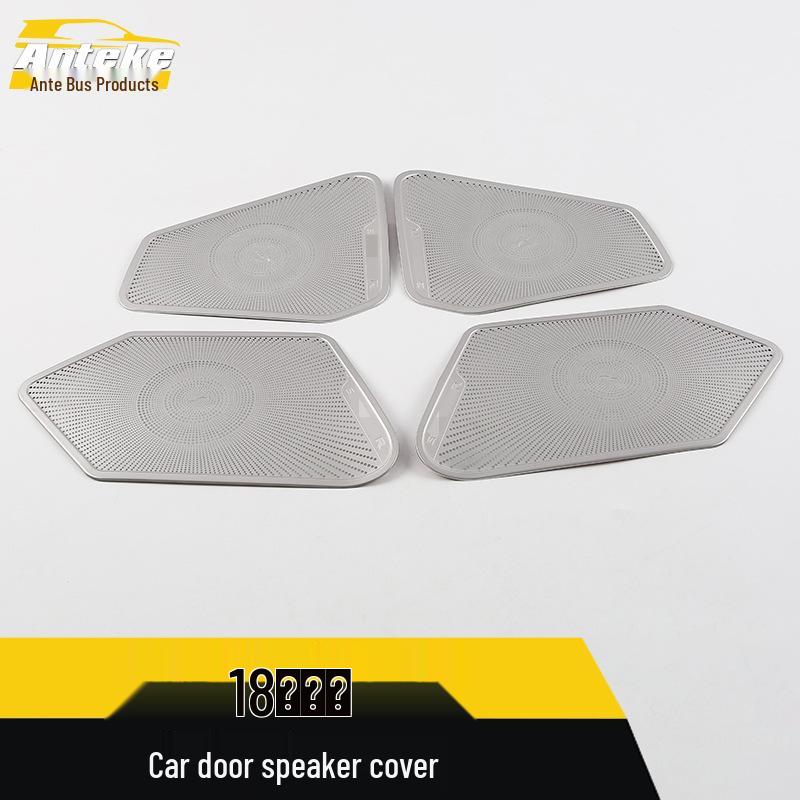 Sportage Car Speaker Cover: Stainless Steel Door Speaker Decoration Panel Accessories