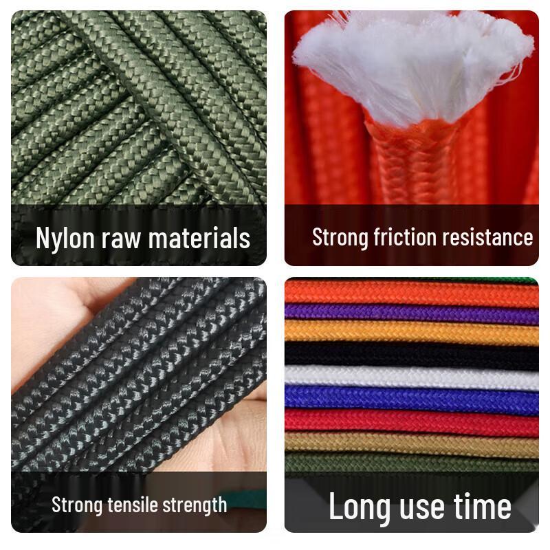 Wuyan Outdoor Nylon Utility Rope 6mm X 100m