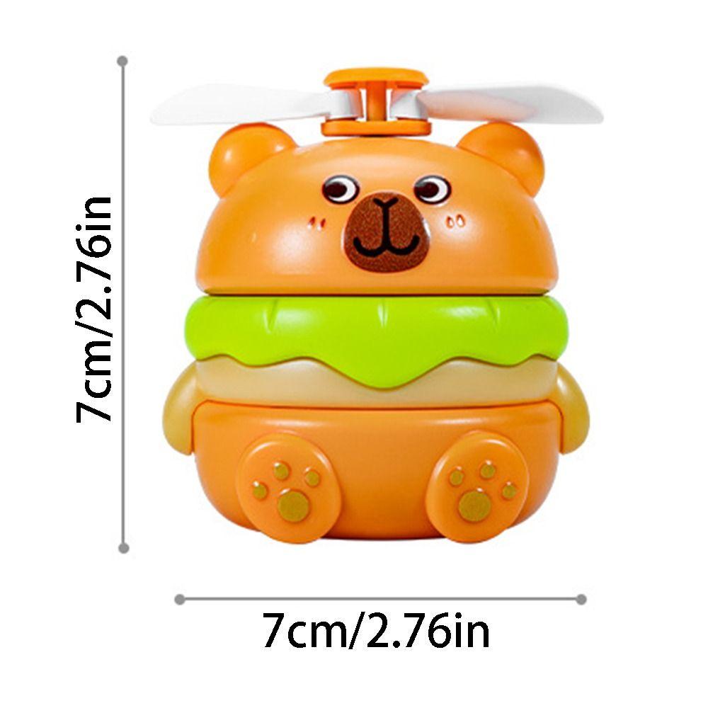 Low Noise Mini Electric Fan Cartoon Personal Desk Fan Portable Cooling Fan Household