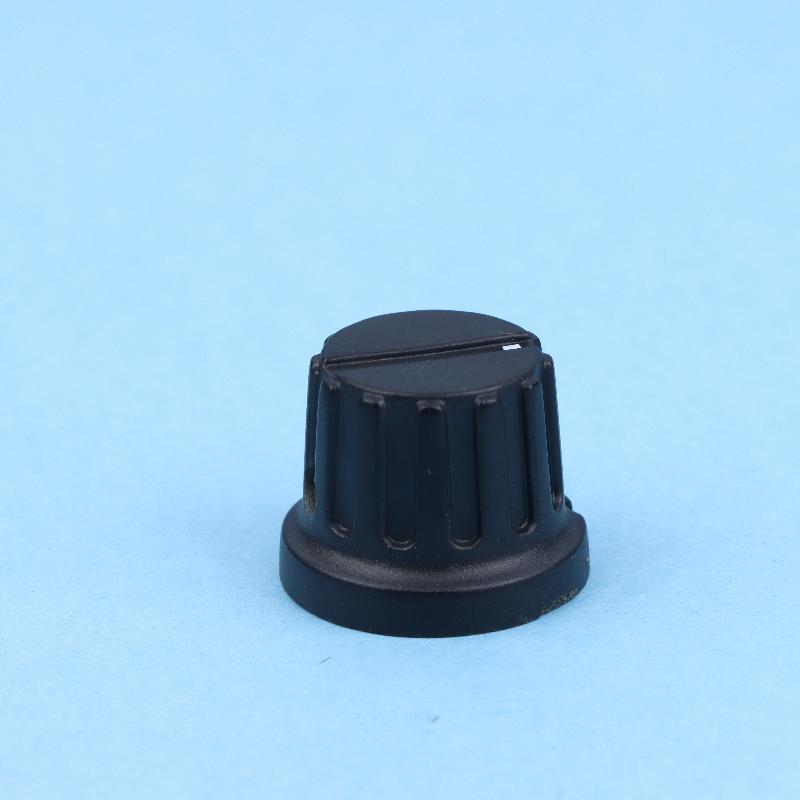 5Pcs Pn-8F 16*14.5Mm Striped Plastic Knob Cap With Copper Core Electronic Instrument Switch Caps Inner Hole 6.35Mm