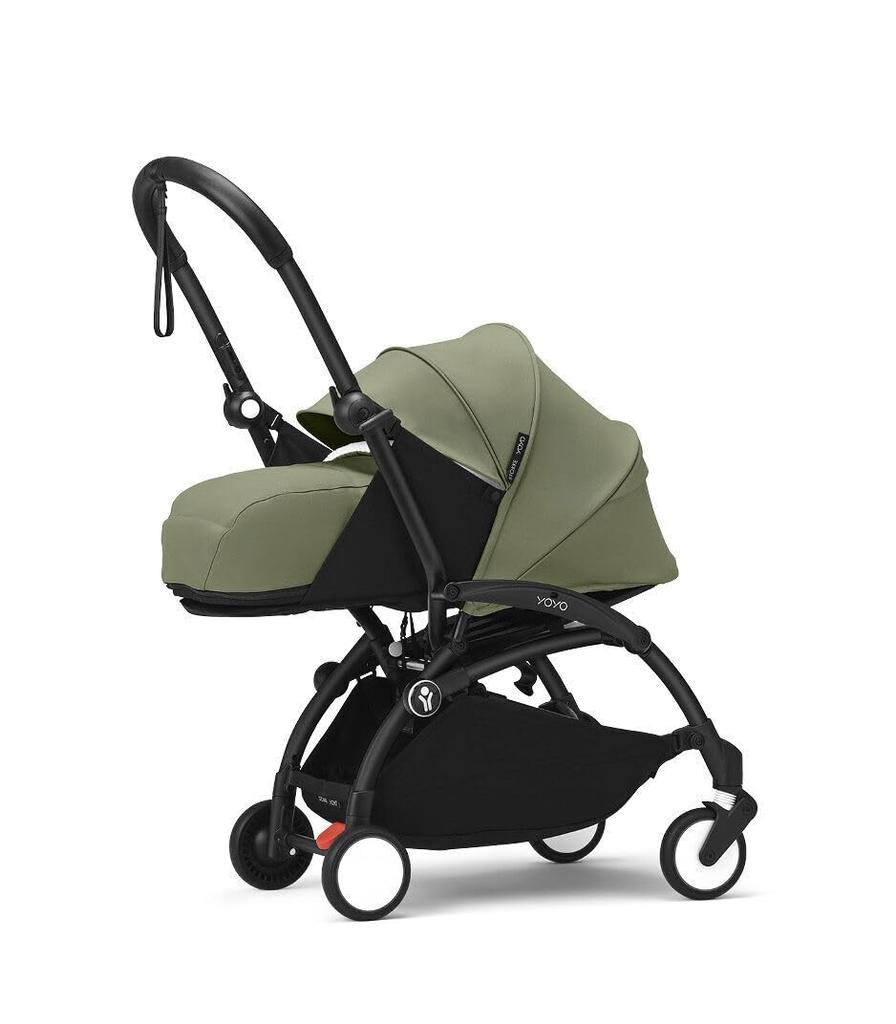 Stokke (Official) YOYO Stroller Accessories, Newborn Pack (0-6 Months), Suitable for Newborns, Type A, Olive (Stroller sold separately)