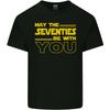 May the 70s Seventies Be With You SciFi Unisexs Light Cotton TShirt
