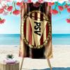 Asciugamano da Spiaggia con Stampa PSV Eindhoven Illuminata, Asciugamano Grande Morbido Asciugatura Rapida per Spiaggia Campeggio Nuoto