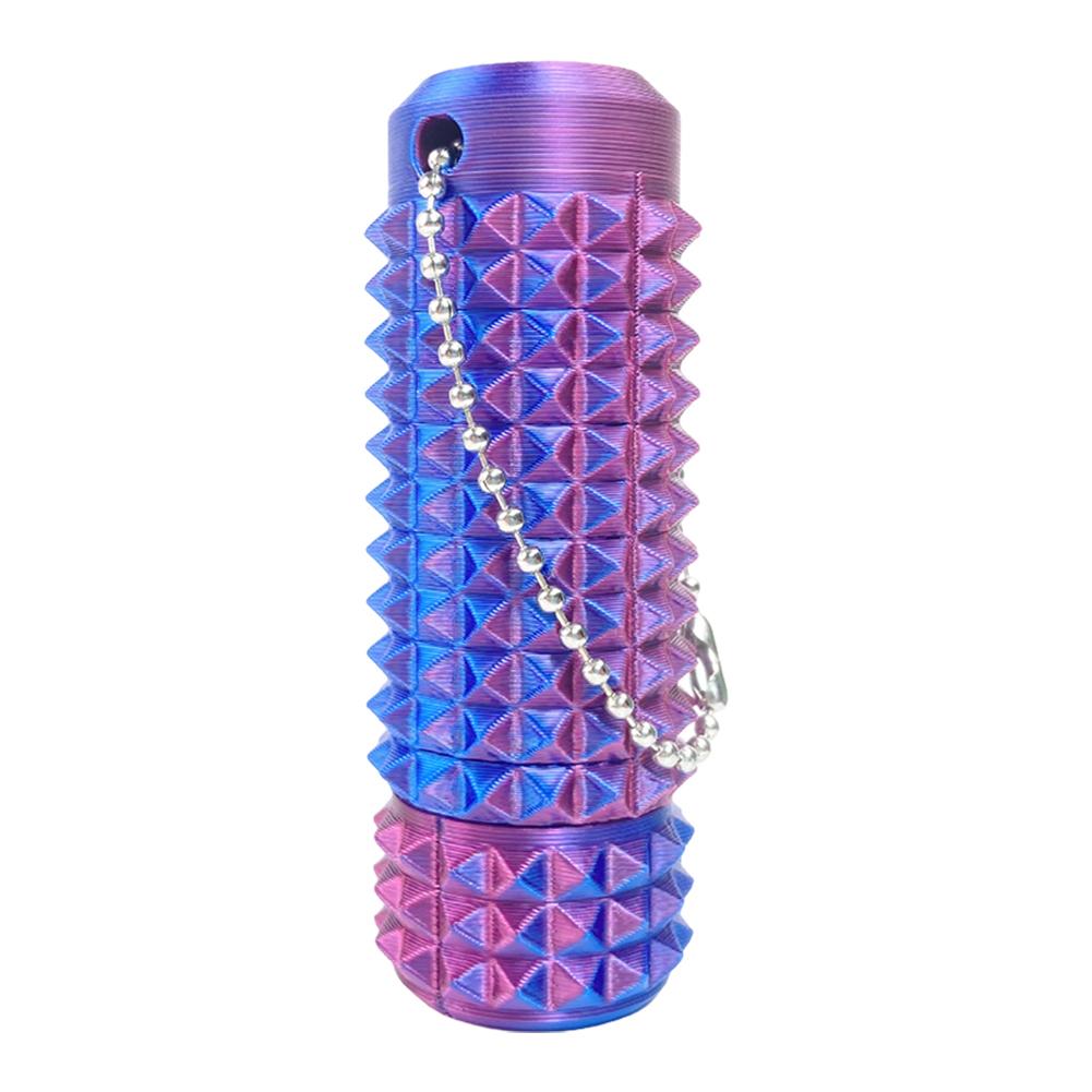 

Колючий брелок-стимулятор Grippie 3D-печатный ролик Колючий брелок-стимулятор Grippie Новинка Снятие стресса для рождественских подарков на день рождения