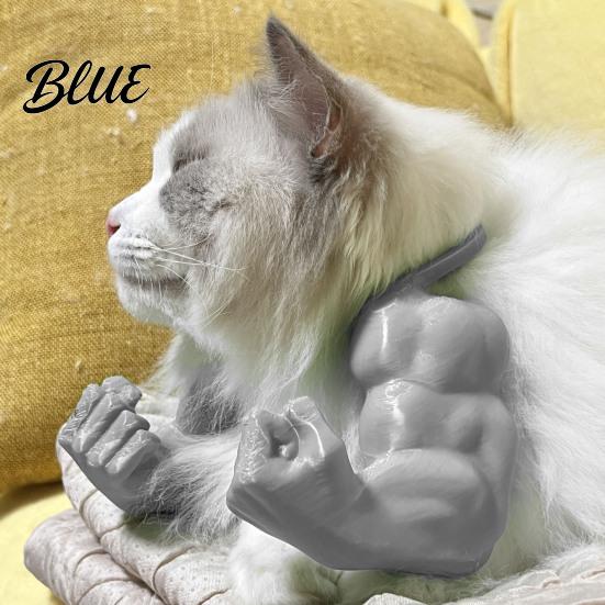 Funny Animal Apparel 3D Printed Cat Hulk Arms Costume Accessory Muscular Muscle Pet Photo Prop Novelty Cute Shoulder Decor for Photography
