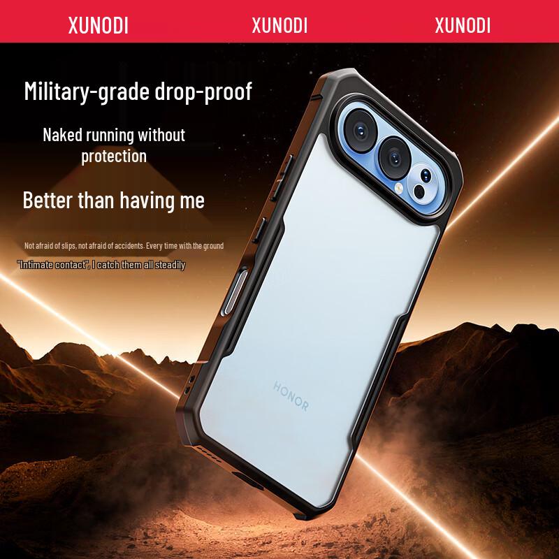 Xundd 360° Rotating Magnetic Stand Anti-Drop Phone Case for Honor