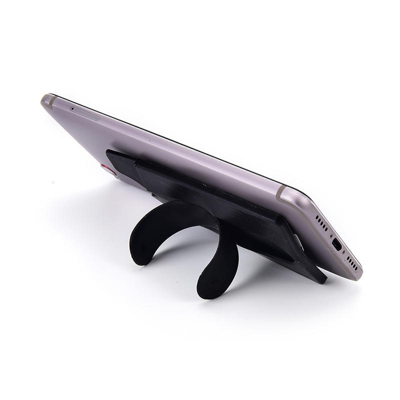 

Touch U-образный силиконовый держатель для мобильного телефона с слотом для карт, горячая распродажа N/A чёрный