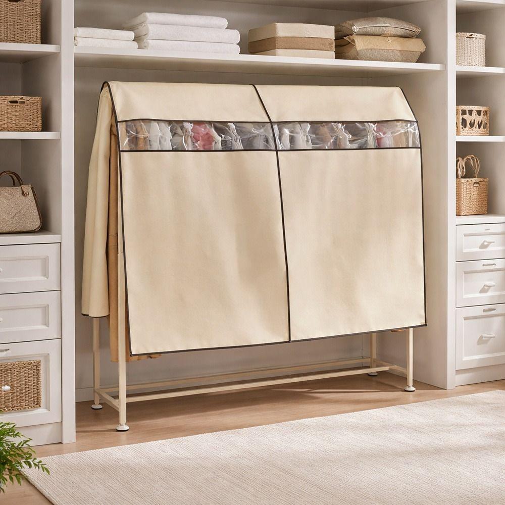 Copriabiti Impermeabile Antipolvere Organizer Appeso per Vestiti in Tessuto Non Tessuto per Camera da Letto