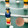 6pcs 36mm Table Football Cork Solid Wood Foosball Table Soccer Ball Fussball Football Machine Replacement Accessories