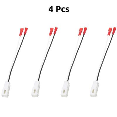 Arnés Adaptador Conector de Altavoz de Coche 4 Piezas Para Jeep Cherokee Dodge Ram Chrysler 72-7902