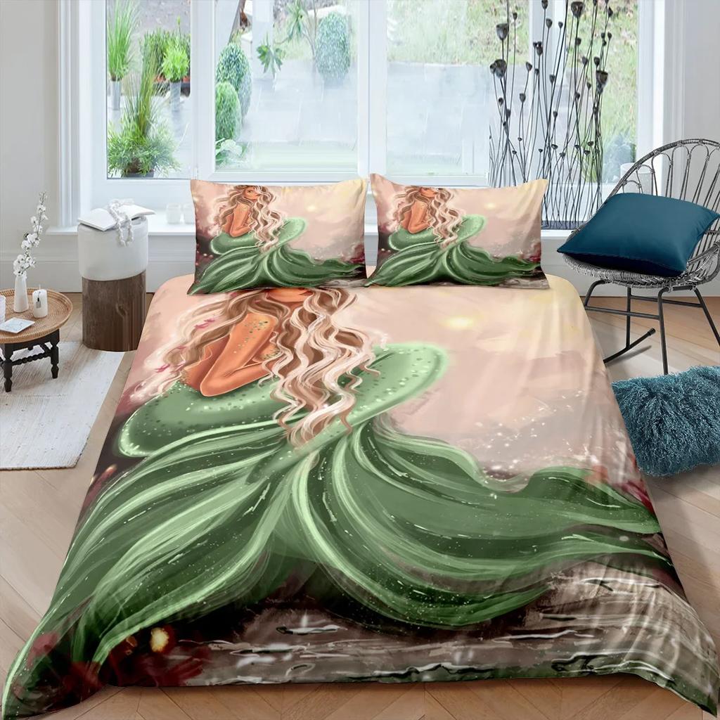 Set Letto Grizzy e i Lemming Ragazzi Ragazze Misura Singola Queen Copripiumino Federa Letto Bambini Adulti Moda Tessile per la Casa