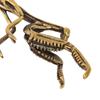 Statua di Mantide in Ottone Rame Piccola Dimensione Decorazione Ornamento Mantide Feng Shui Espositore