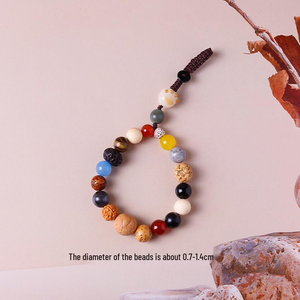 Eighteen Seed Multi-Treasure Bodhi Phone Charm & Keychain