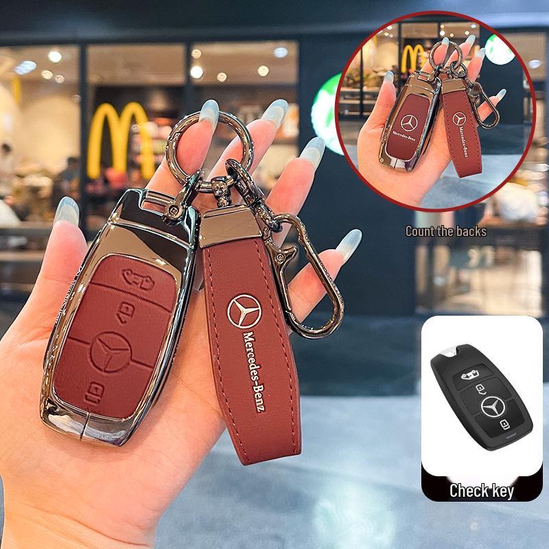 Metall-Schlüsselanhänger-Abdeckung für Mercedes-Benz Vito 2.0T Nutzfahrzeuge 2024