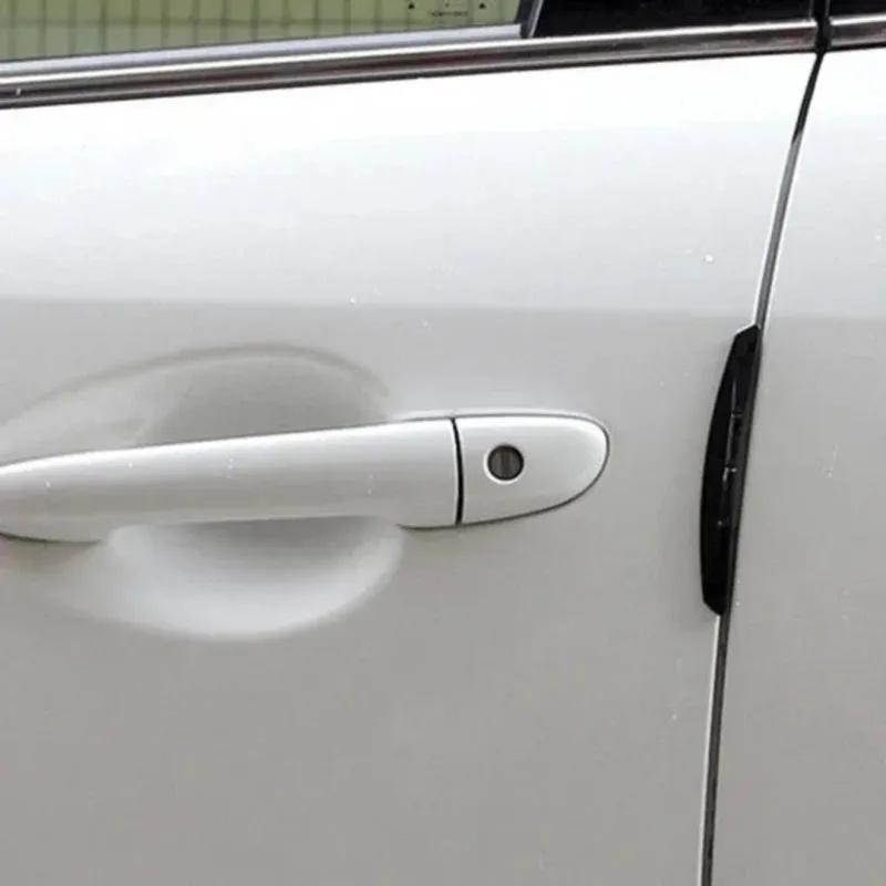 Universal Car Door Edge Guards Plastic Trim Molding Strip Scratch Protector Car Door Corner Self Adhesive Protection Strip