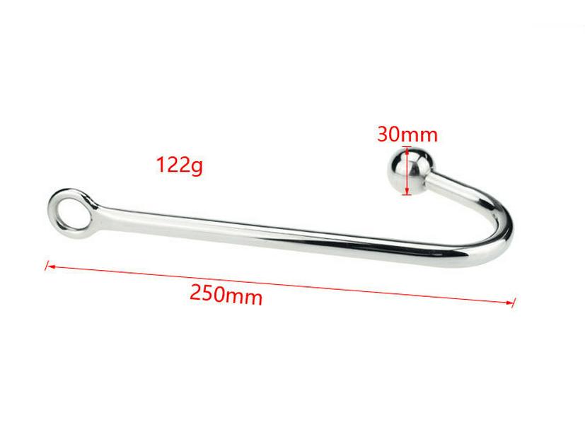 Kostenloser Versand Metalllegierung Analhaken & Stöpsel SM Spielzeug für Hintertür-Spiel