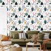 Teddy Bears and Owls In the Forest Wallpaper for Living Room and Bedroom 50x1000