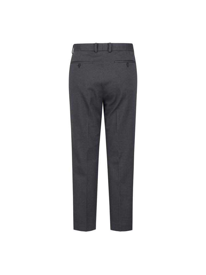 ZIOZIA Men'S Tapered Jersey Slacks_Charcoal