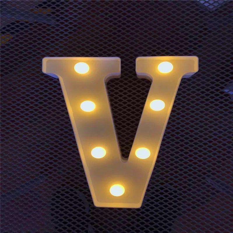 LED Love Letter & Number Lights for Valentine's Proposal Decor