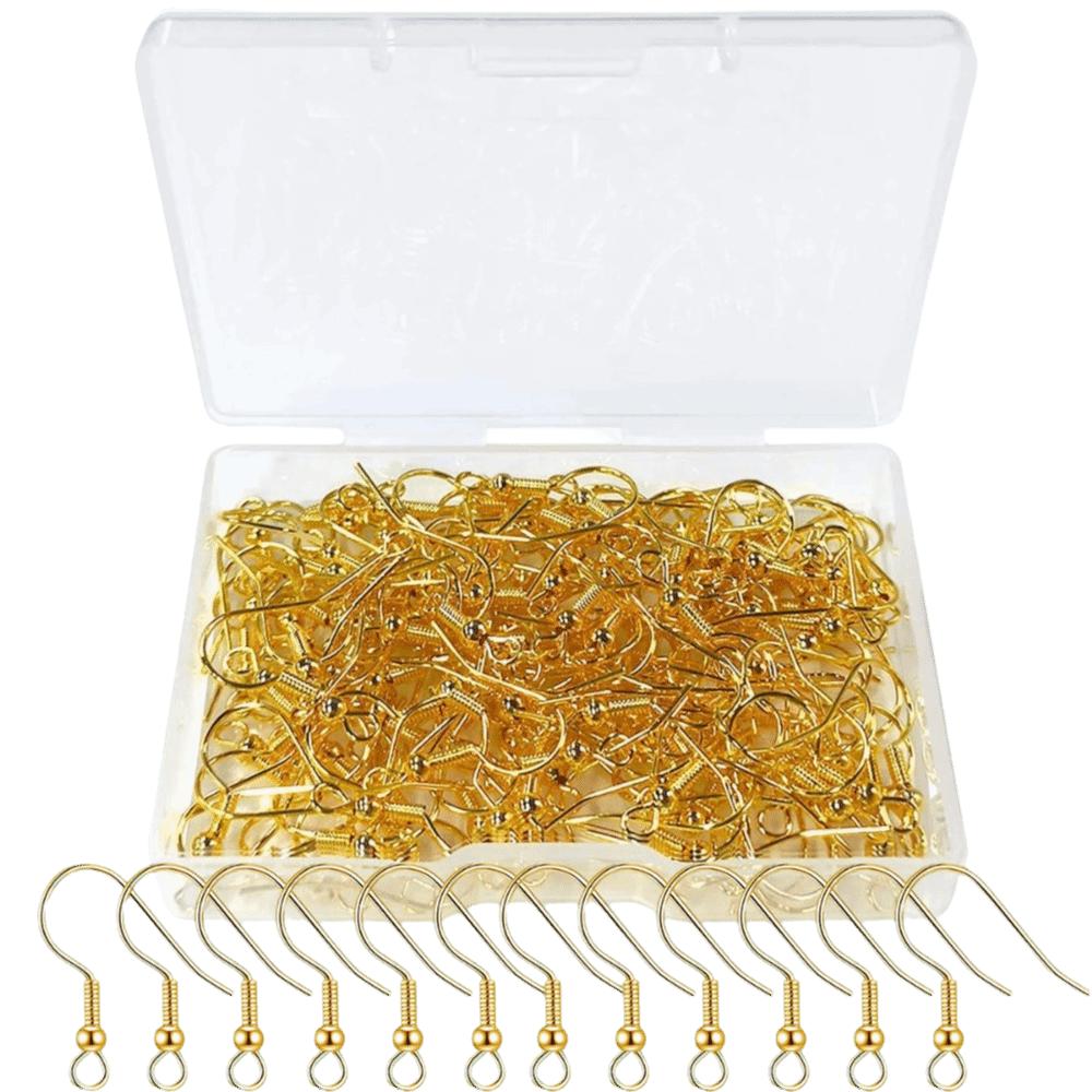 100Pcs Iron Earring Hooks Hypoallergenic Earwire Jewelry Parts Creative DIY Earring Accessories  DIY