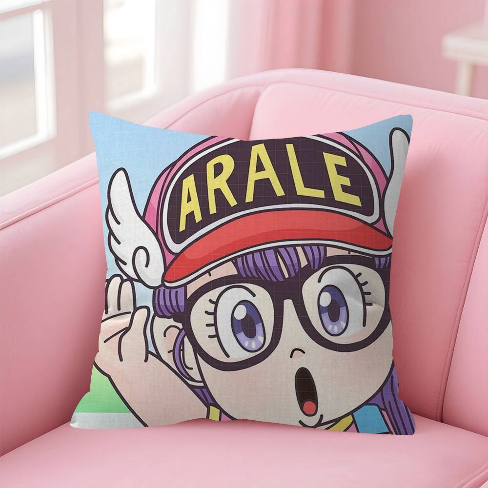 Anime Arale Dr Slumps Cute Pillow Anime Pillow Sofa Bed Head Pillow Cover Cushion Cover Fashion