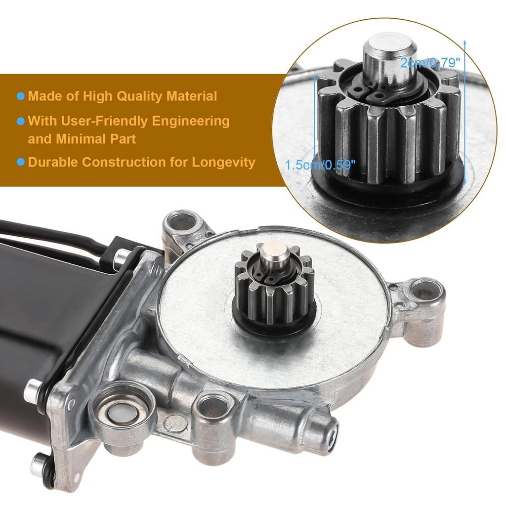 Тихий и эффективный двигатель тента. Плавный и эффективный двигатель, 12 В, 75 об./мин., металлический двигатель 266149. Замена для прицепов и грузовиков.