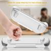 TPU- Case with Kickstand Gamepad Frame Bumper Protective Housing for Steam-Deck