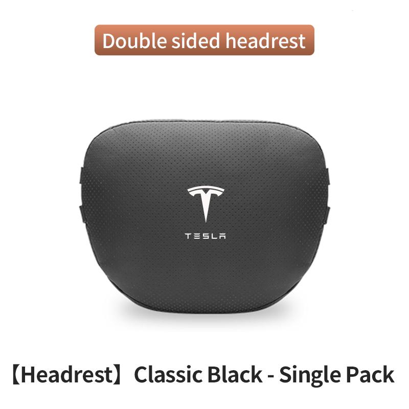 

Car Headrest Neck Support Lumbar Rest Cushion Neck Pillow For Tesla Model 3 Model Y Model S Model X Auto Interior Accessories чёрный