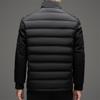 Inverno Nuovo Piumino Ispessito da Uomo Piumino d'Anatra Antifreddo Business Casual Collo Alto