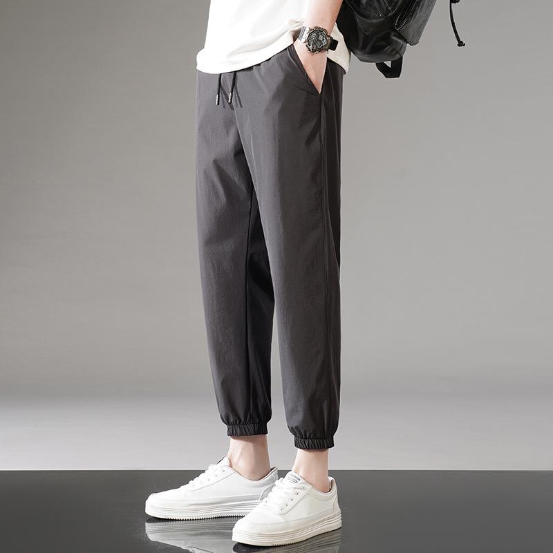 Men's Summer Quick-Dry Loose Straight-Leg Wide Casual Pants