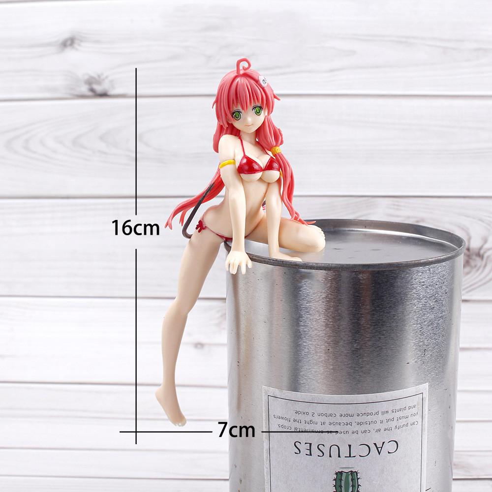 

3 design Sexy Bikini Girl Yuuki Asuna Action Figure Animation Collector Peripherals Figure Adorable Miniature Playthings Car Ornaments