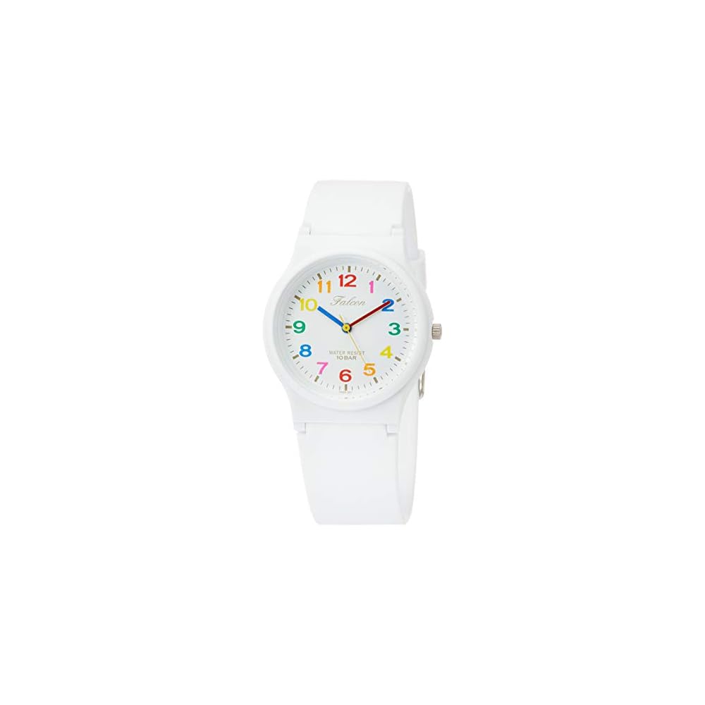 Citizen QQ Analog Waterproof Watch with Urethane Strap Multi-Color VS20-001 White