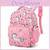 Stylish Cartoon Unicorn Kids Backpack For Ages 2 To 6 Years With Cute Design And Waterproof Nylon Material
