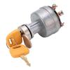 6 Pin Ignition Switch with 2 Keys Excavator Ignition Starter Switch Replacement for Daewoo DH200