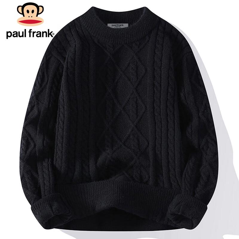Paul Frank Men's Cable Knit Pullover Sweater