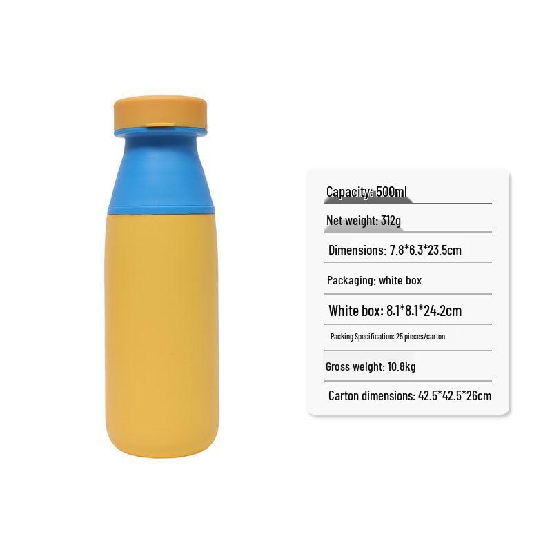 304 Stainless Steel Double-Walled Thermos Cup - Portable and Stylish Outdoor Sports Bottle