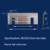 Automatic Packaging Machine Serrated Sealing Blades