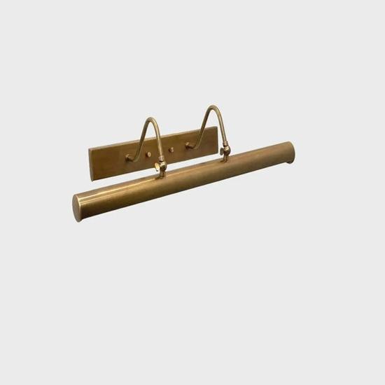 Raw Brass Picture Light Adjustable Wall Lamp Room, Home, Office, Wall Decor, Diwali Gift, Wedding Gift,