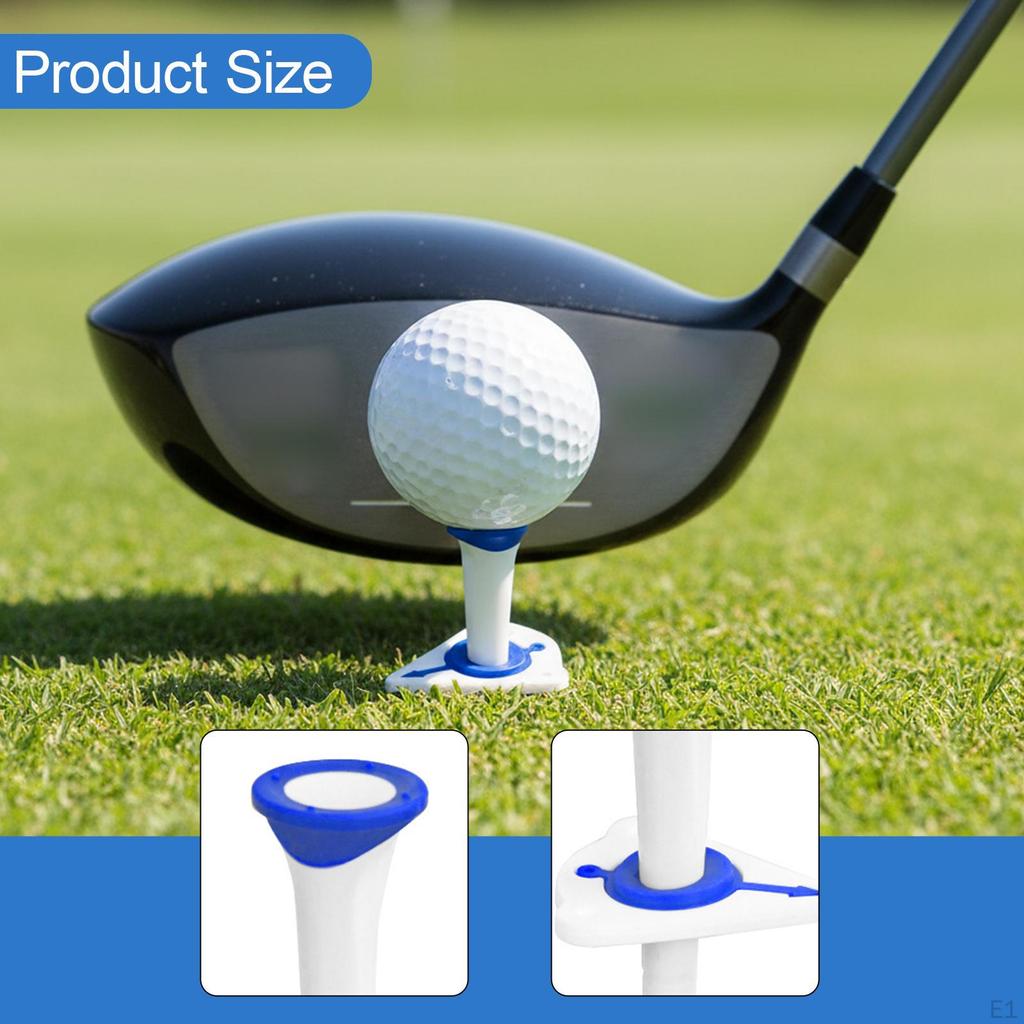 Adjustable Golf Ball Holder for Stability, Home Driving Range, Outdoors, Garden Or on
