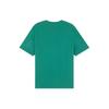 Maison Kitsune SS24 Fox Head Patch Crew Neck Pullover Straight Cut Short Sleeve T-Shirt Men T-Shirt Pine-Green LM00104KJ0008-P373