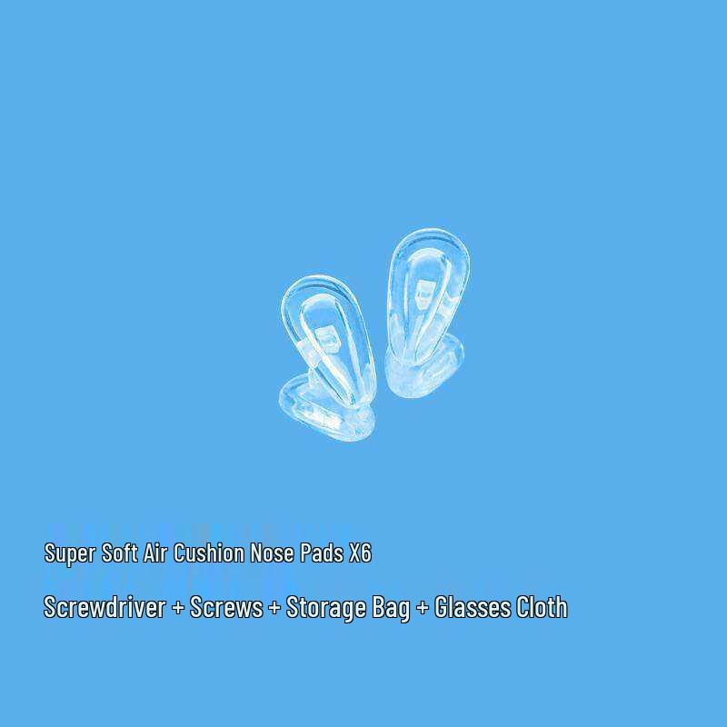 Eyeglass Repair Kit: Screwdriver Set, Nail Cutter, Nose Pads, Frameless Accessories