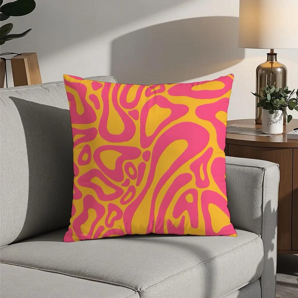 Home Decor Abstract Pattern Pillow Covers For Home Decor Pattern Cushion Cover Suitable For Sofa Bedroom Car Pillow Cover