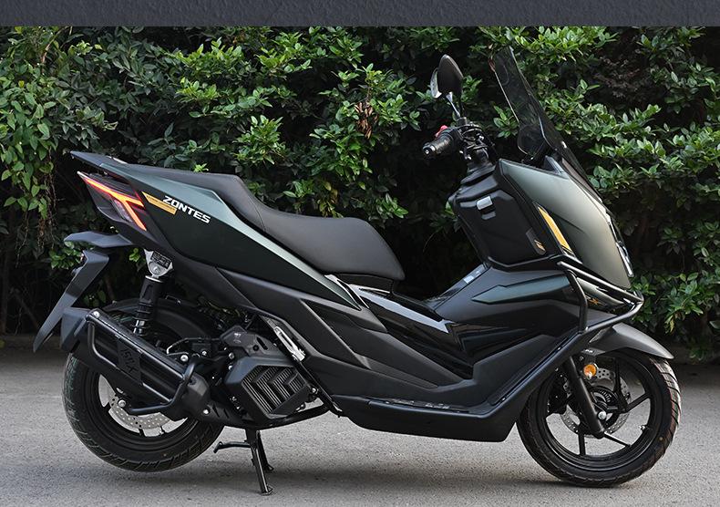 Zongshen 150X Crash Bars, Anti-fall Bumpers, Luggage Rack & Windshield Mod