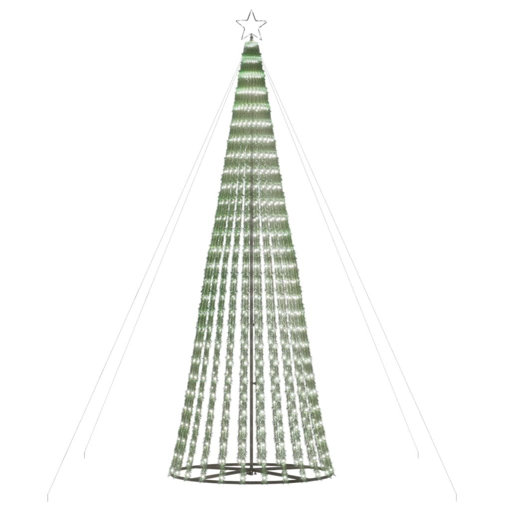 LED Christmas Tree 688 Cold White LEDs 300 cm