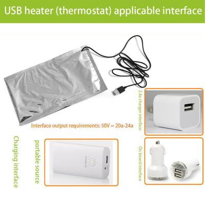 USB Thermostat Heating Pad Rapid Heating Easy To Use Compact Portable Energy Saving for Lunch Box Bottles Heating Warmer Pad