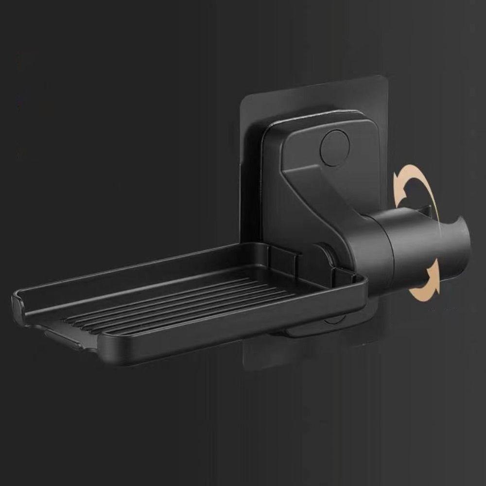Wall Mounted Shower Head Holder Self-adhesive Storage Drain Rack  Bathroom Accessories