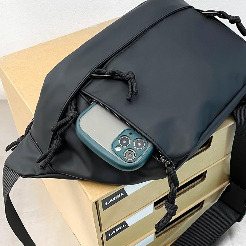 Herren Sport Brusttasche Große Kapazität Schulter Umhängetasche Hüfttasche Handytasche