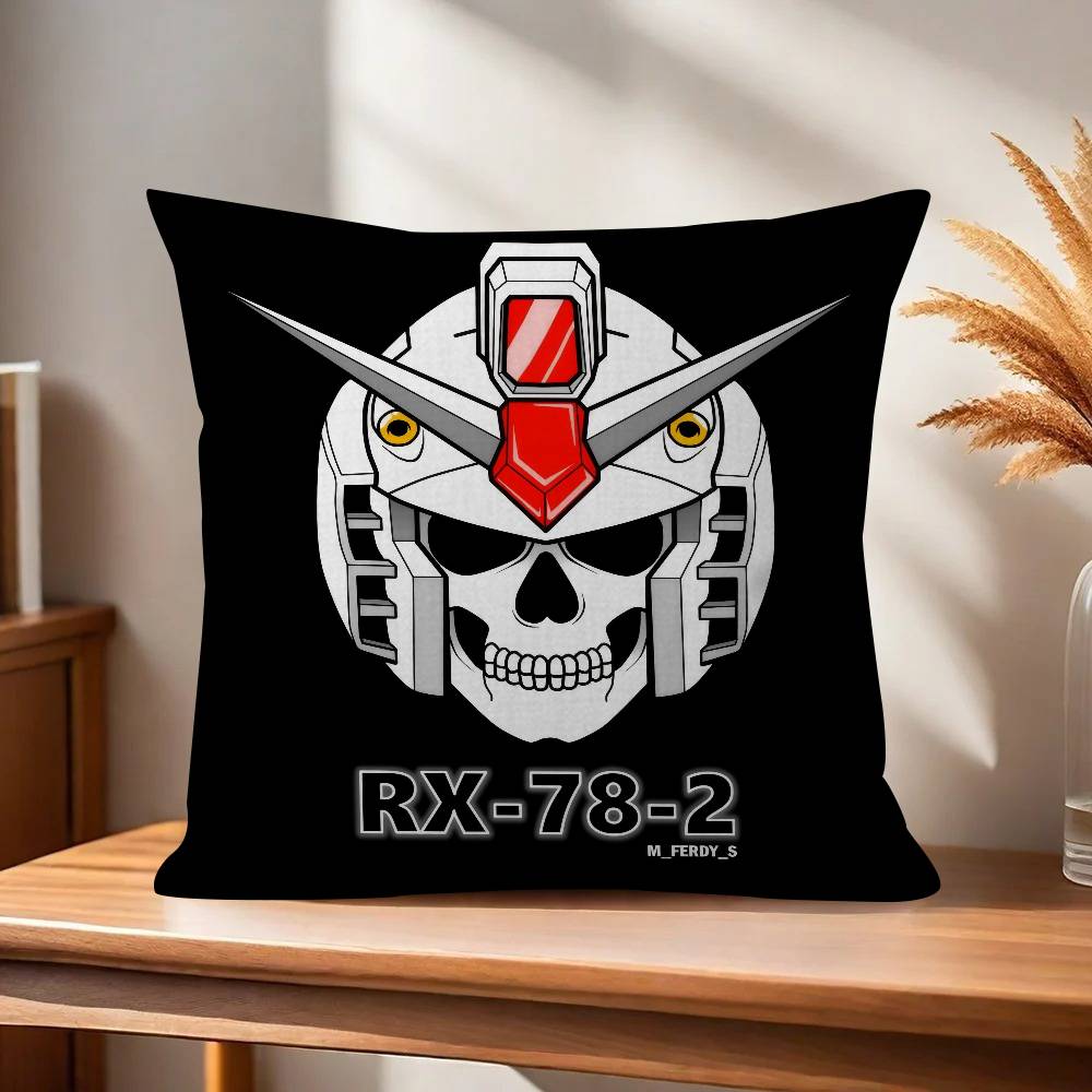 Pillowcase toon Gift Cushion Cover Bedroom Home Sofa Chair Seat Decor pillow case Anime cool ggGUNDAM classic