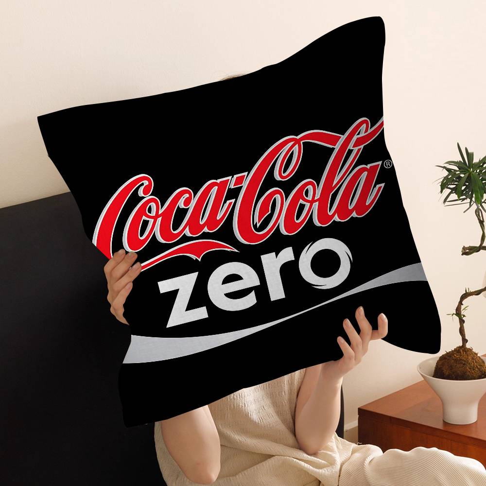 C-Coca C-Cola Kissen Anime Kissen Sofa Bett Kopfkissenbezug Kissenbezug 45X45 cm Mode
